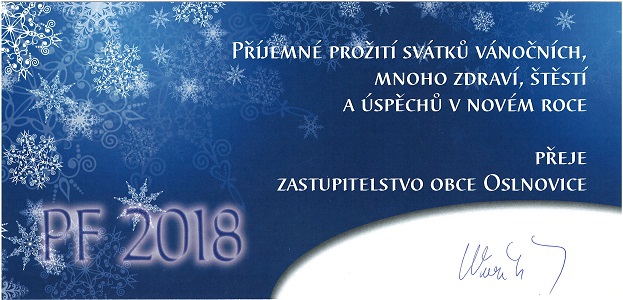 vanocni prani 2017_obec oslnovice